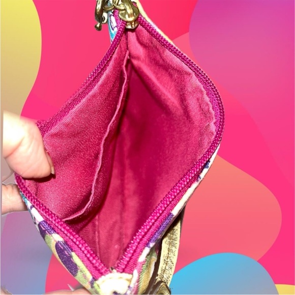 Coach poppy Multicolor Wristlet - Picture 3 of 3